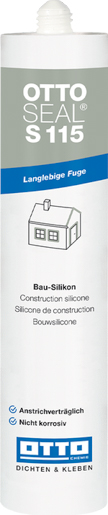 Ottoseal S 115 Bau-Silicon 310 ml C00 Transparent Neutrale